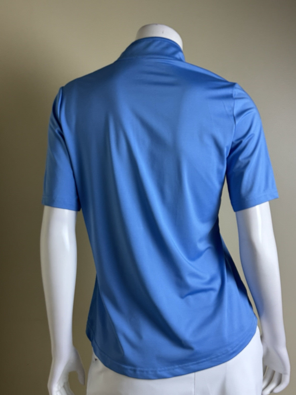 GG Blue Women's Golf Polo Shirt Sz M. (B.44)