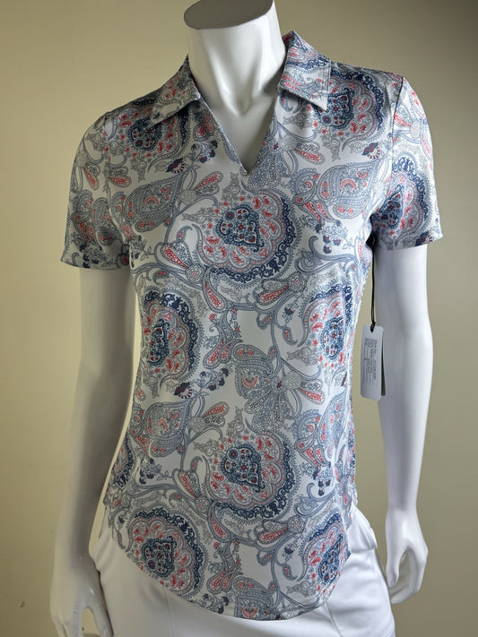 $86 JOFIT Women’s Golf Shirt Size M      (B.175)