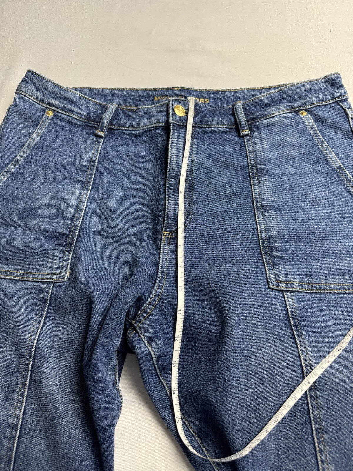 $110 Michael Kors Women’s Blue Jeans. Sz 16.    (B.124)