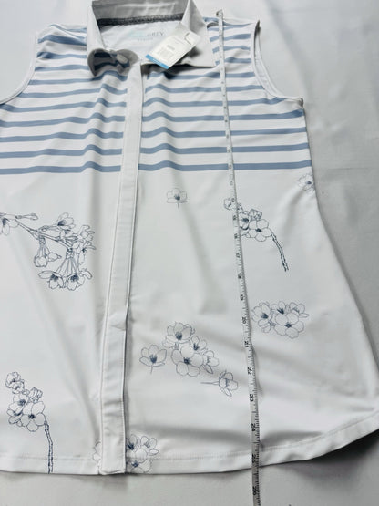 Heather Grey Women’s Golf Shirt Sz M.   (B.44)
