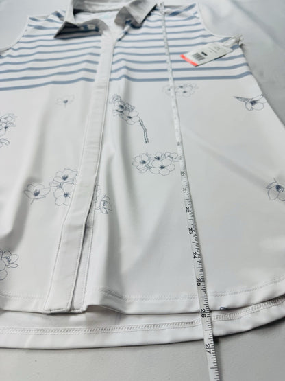 Heather Grey Women’s Golf Shirt Sz L.   (B.44)