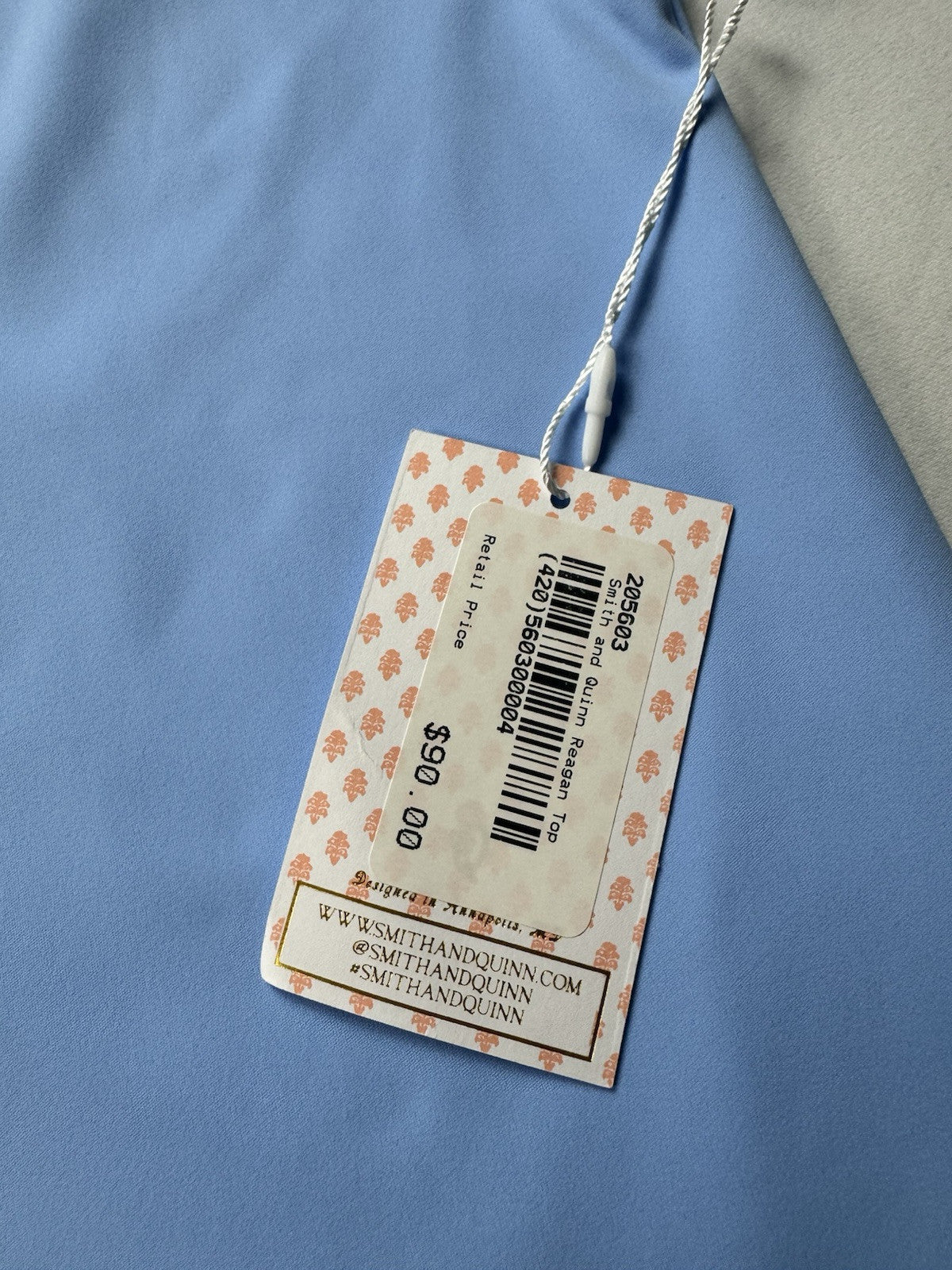 Smith & Quinn Women’s Golf Blue Shirt Size S  (B.33)