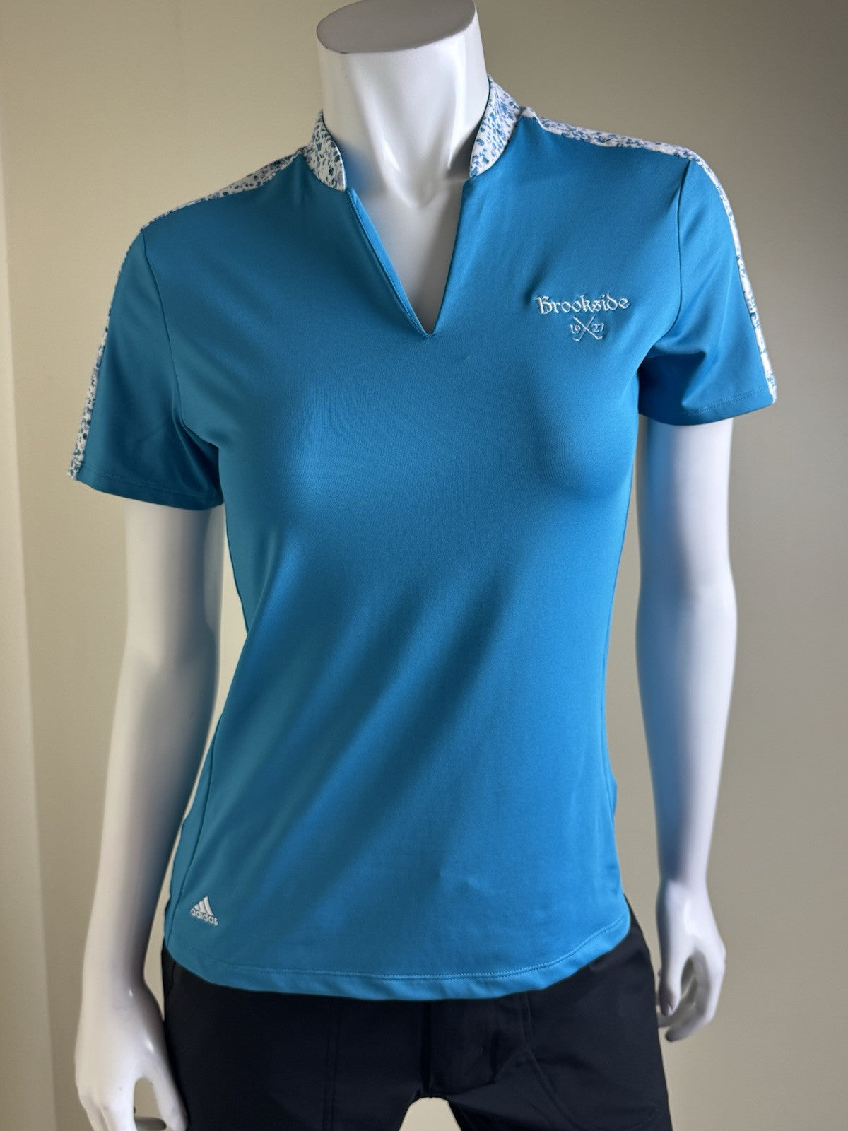 $65 Adidas Women’s Polo Golf Shirt SZ S Climacool  (B.33)