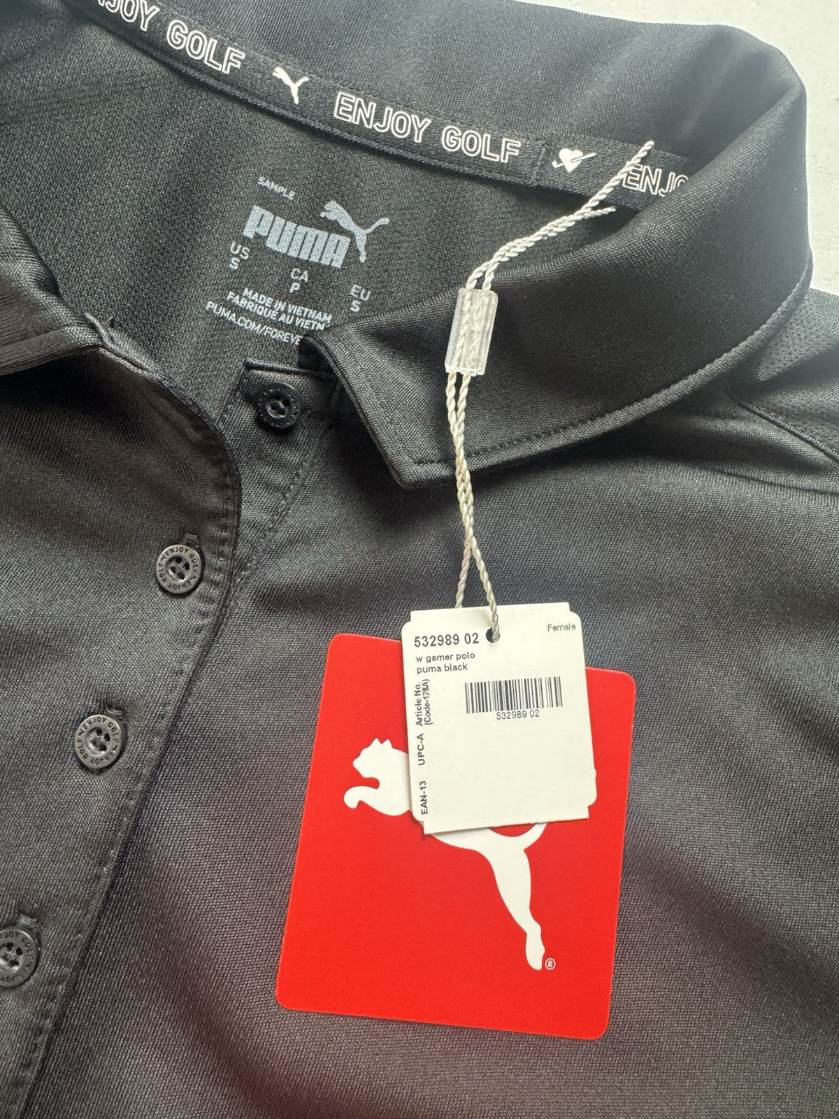 Puma Women’s Golf Shirt Sz S.   (B.146)