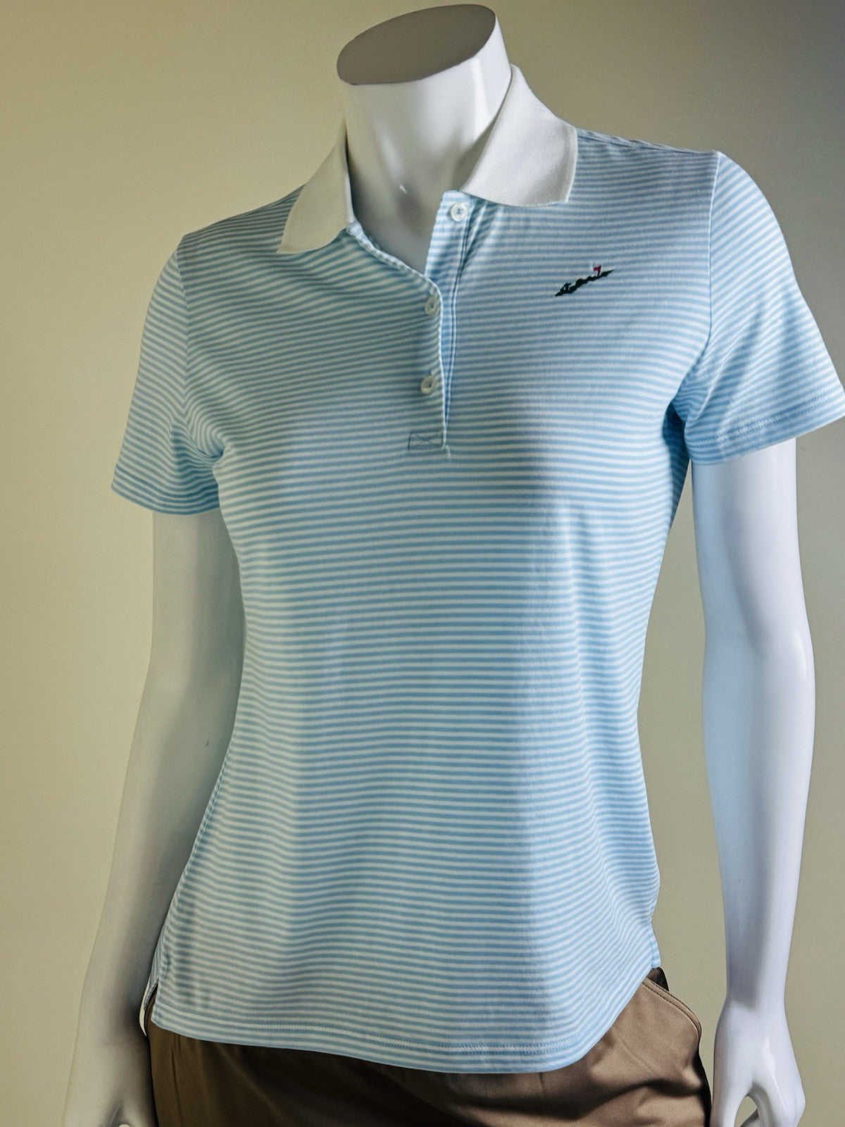 Renwick Women’s Polo Golf Shirt Sz L.      (B.43)