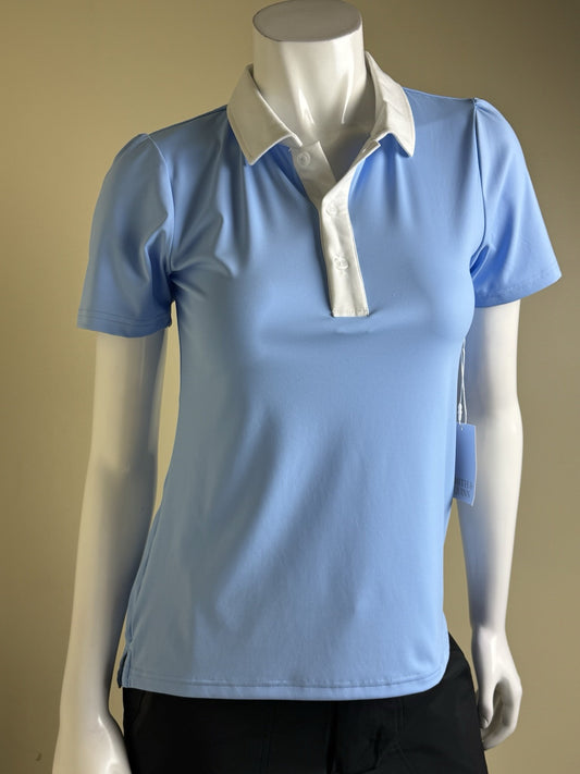 Smith & Quinn Women’s Golf Blue Shirt Size S  (B.33)