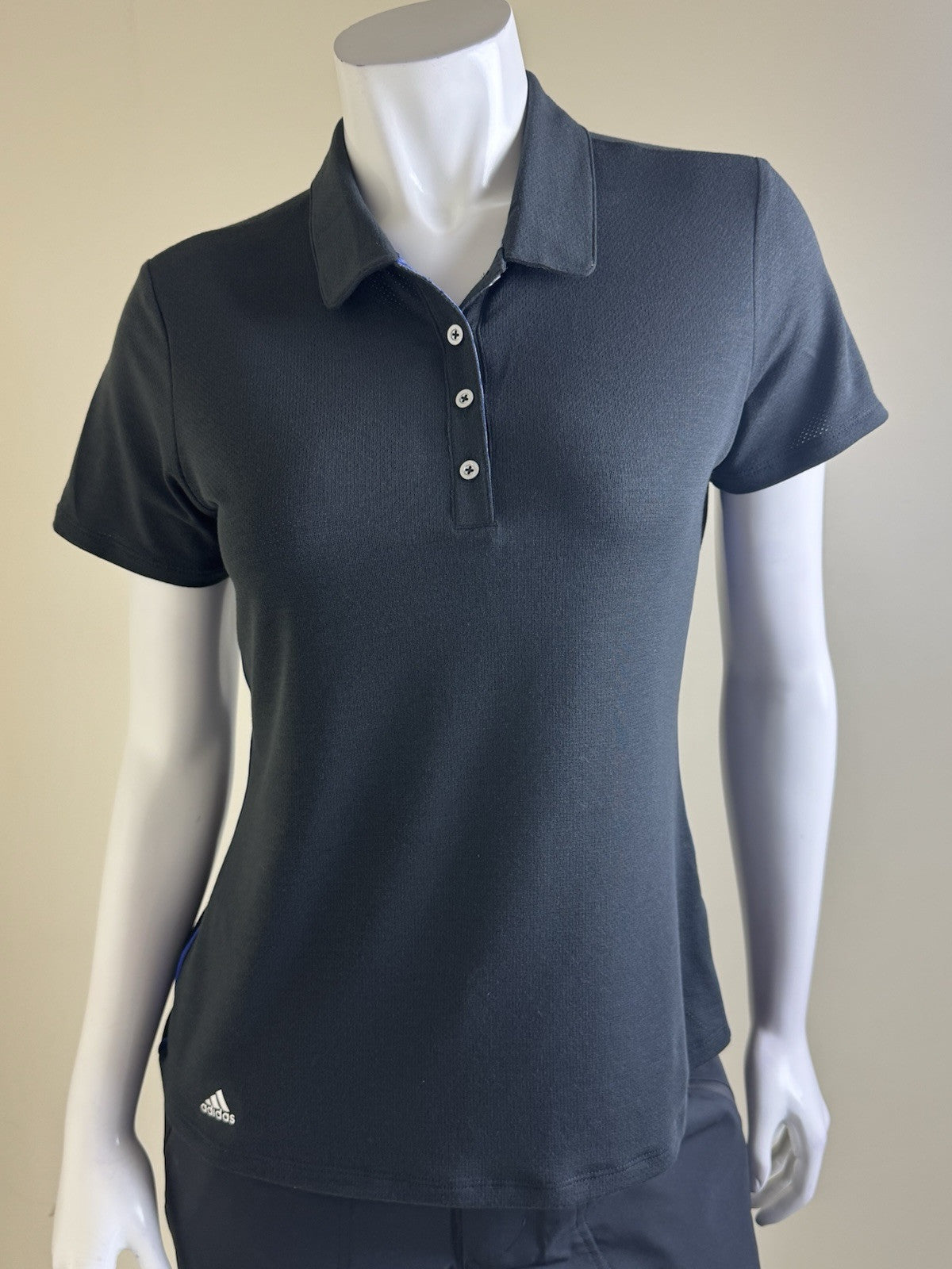 Adidas Women’s Polo Golf Shirt SZ S Climacool  (B.33)