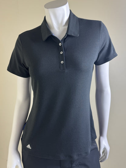 Adidas Women’s Polo Golf Shirt SZ S Climacool  (B.33)