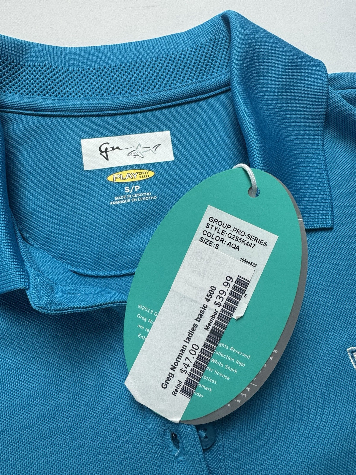 Greg Norman Women's Golf Polo Shirt Sz S    (B.33)