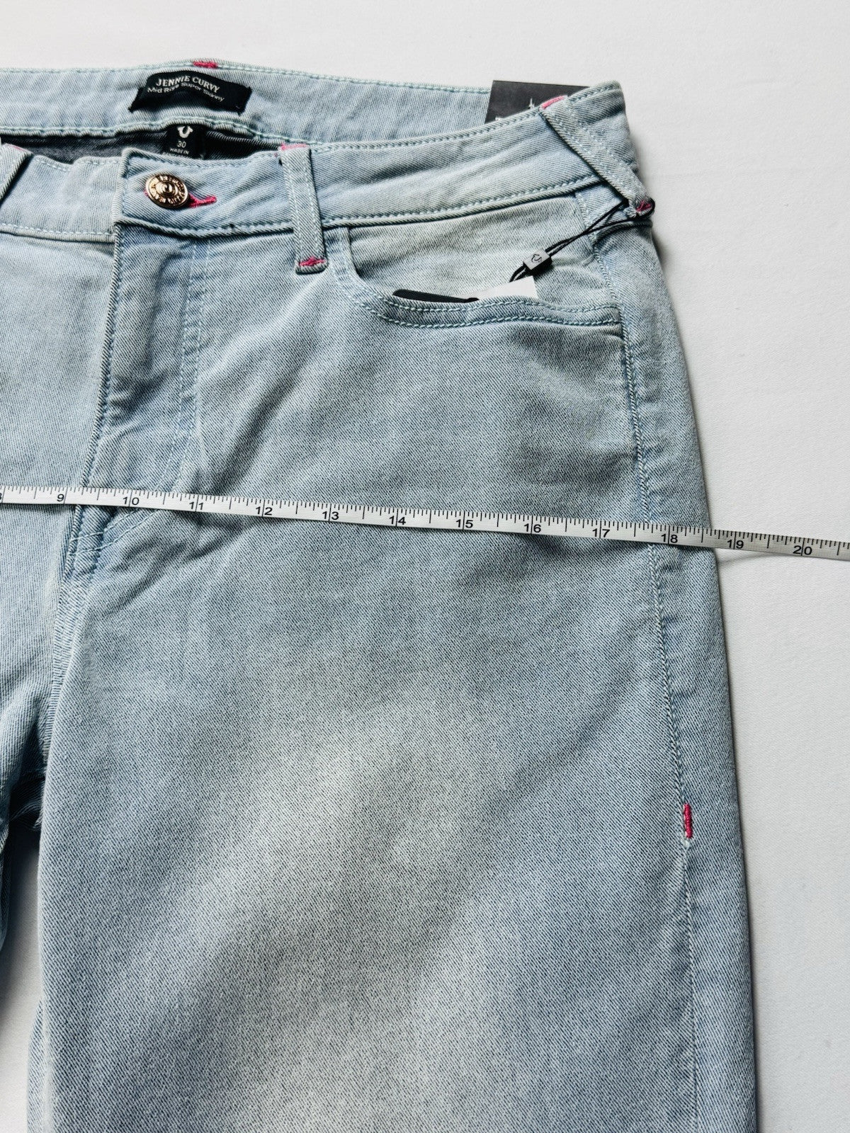 $179 True Religion Brand Jeans Women’s Jenny Curvy Jeans Sz 30. (B.138)