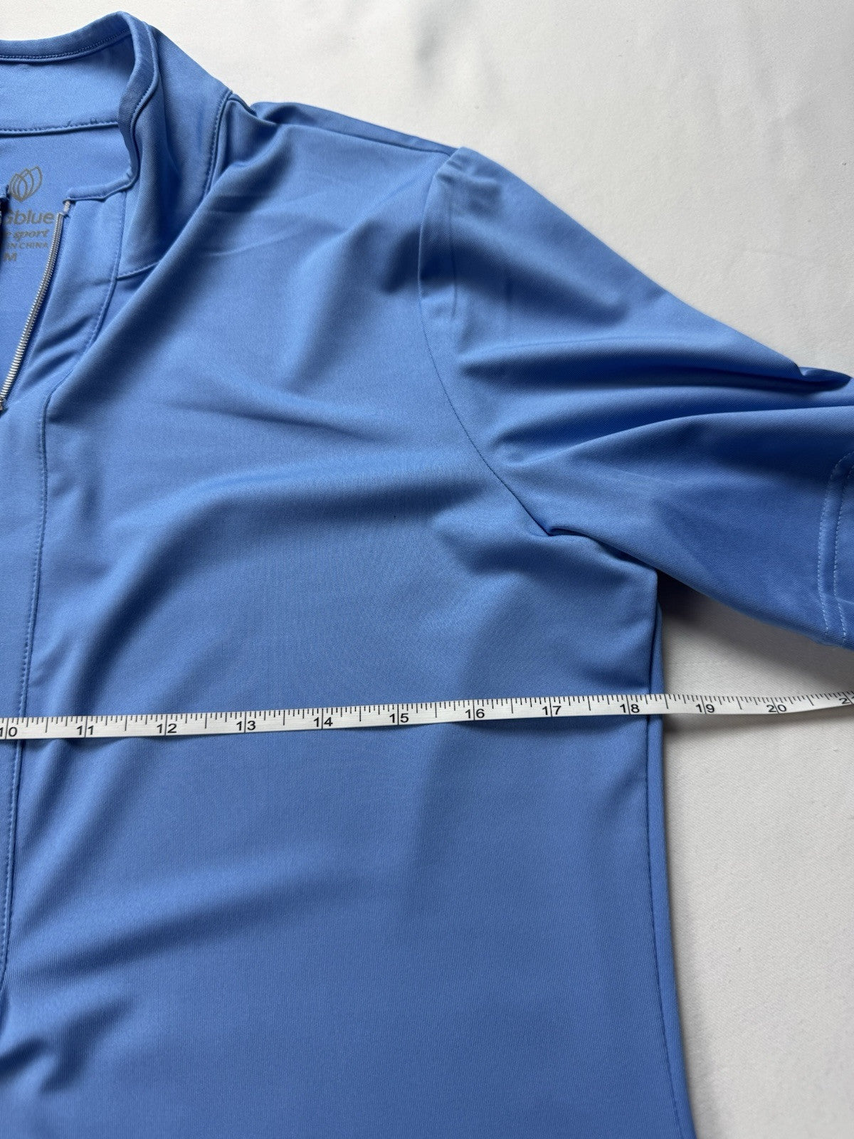 GG Blue Women's Golf Polo Shirt Sz M. (B.44)