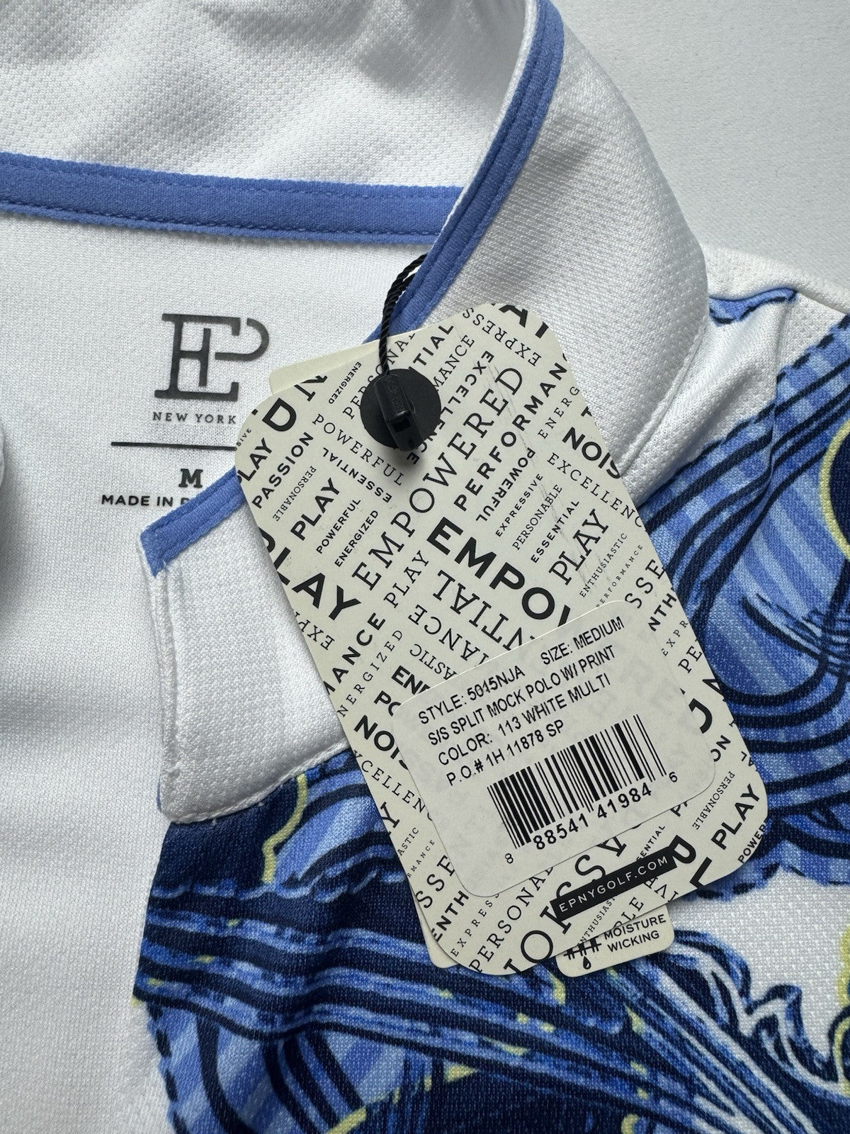 EP New York Women’s Golf Shirt Sz M.    (B.33)