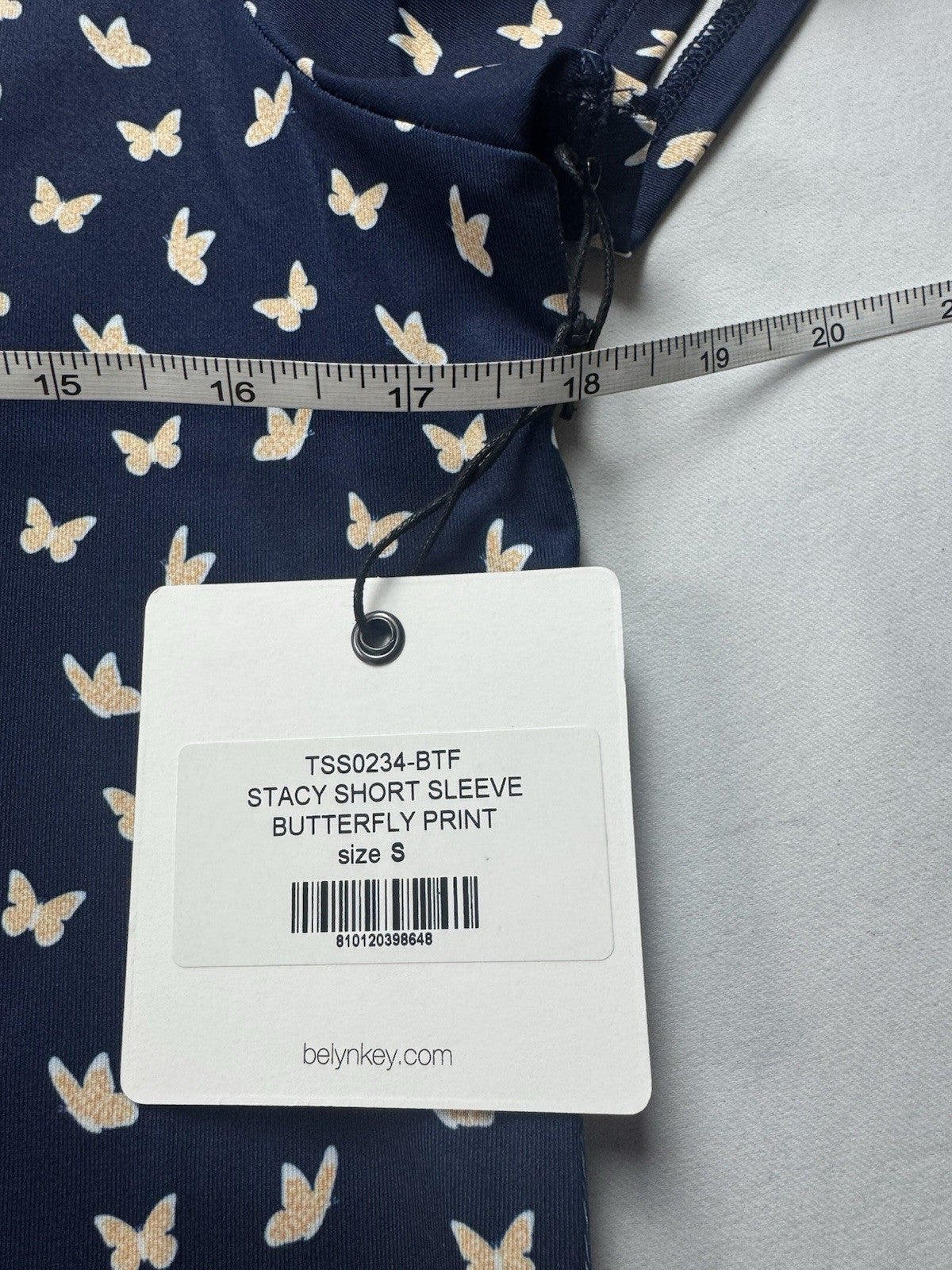 BELYN KEY Women’s Golf Shirt Sz S.    (B.33)