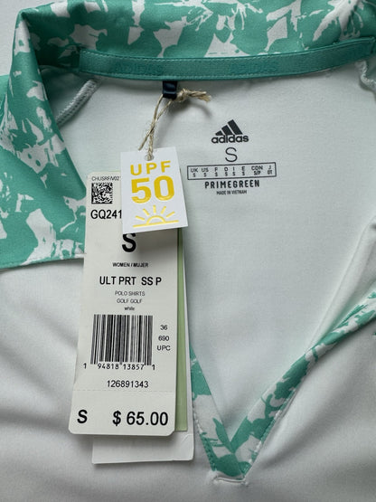 Adidas Women’s Polo Golf Shirt SZ S Climacool  (B.33)