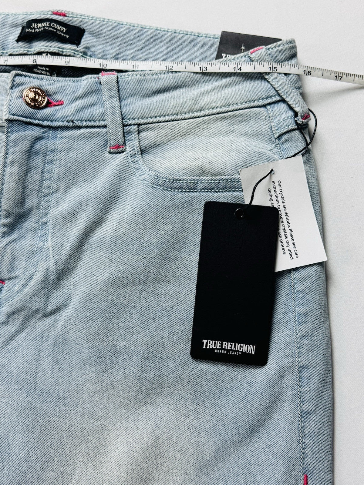 $179 True Religion Brand Jeans Women’s Jenny Curvy Jeans Sz 30. (B.138)