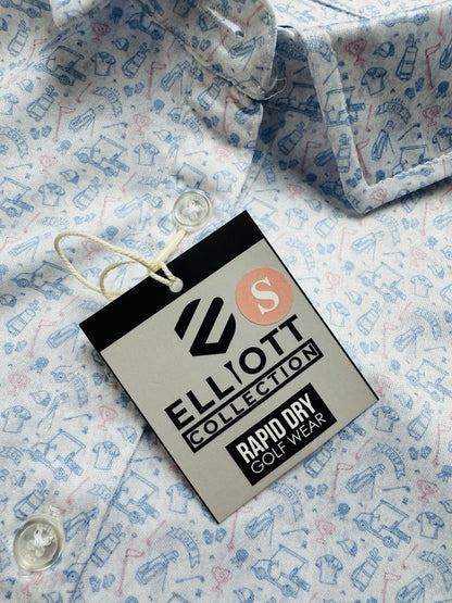 Elliott Collection Women’s Golf Polo Shirt Size S  (B.145)