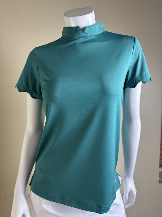 Teleri Athletics Women’s Golf Shirt Sz S.    (B.44)