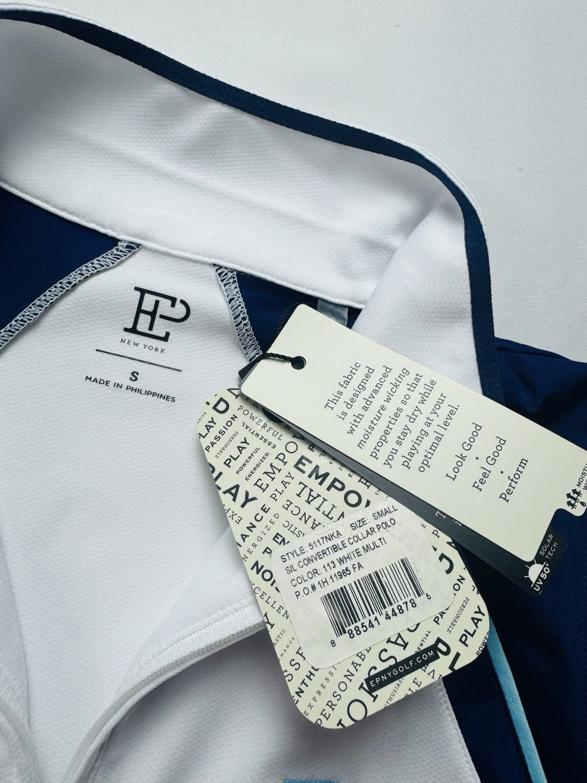 EP New York Women’s Golf Shirt Sz S.    (B.33)