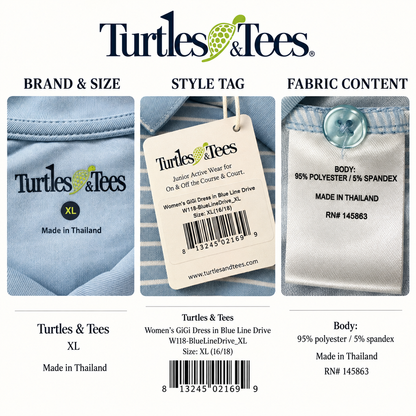 Authentic Turtles and Tees size XL style and fabric tags