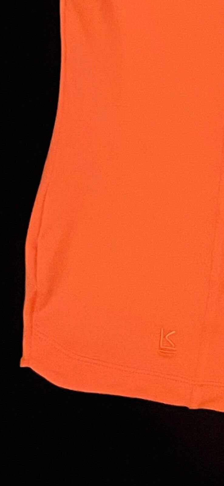 Kate Lord Women’s Golf Polo Shirt Orange Sz XL