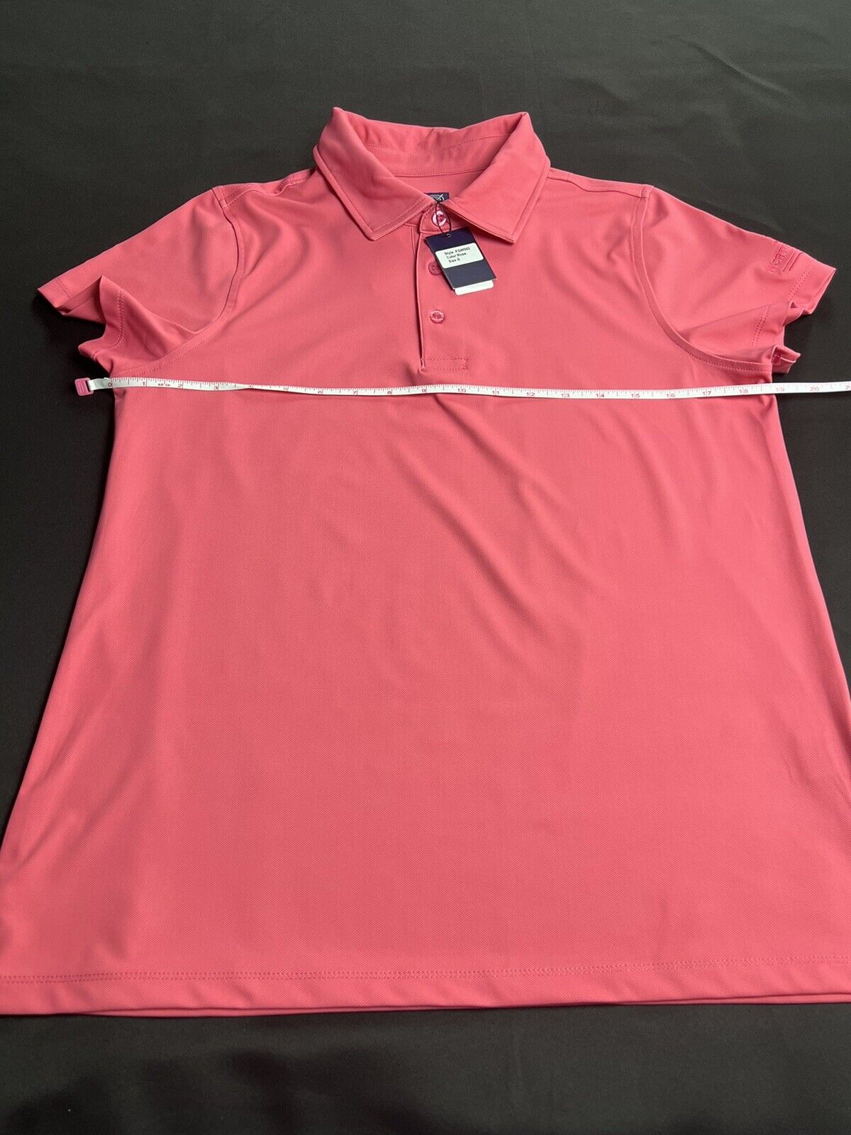 Fusion Golf  Women’s Golf Tennis Shirt Polo Sz S Pink Rose