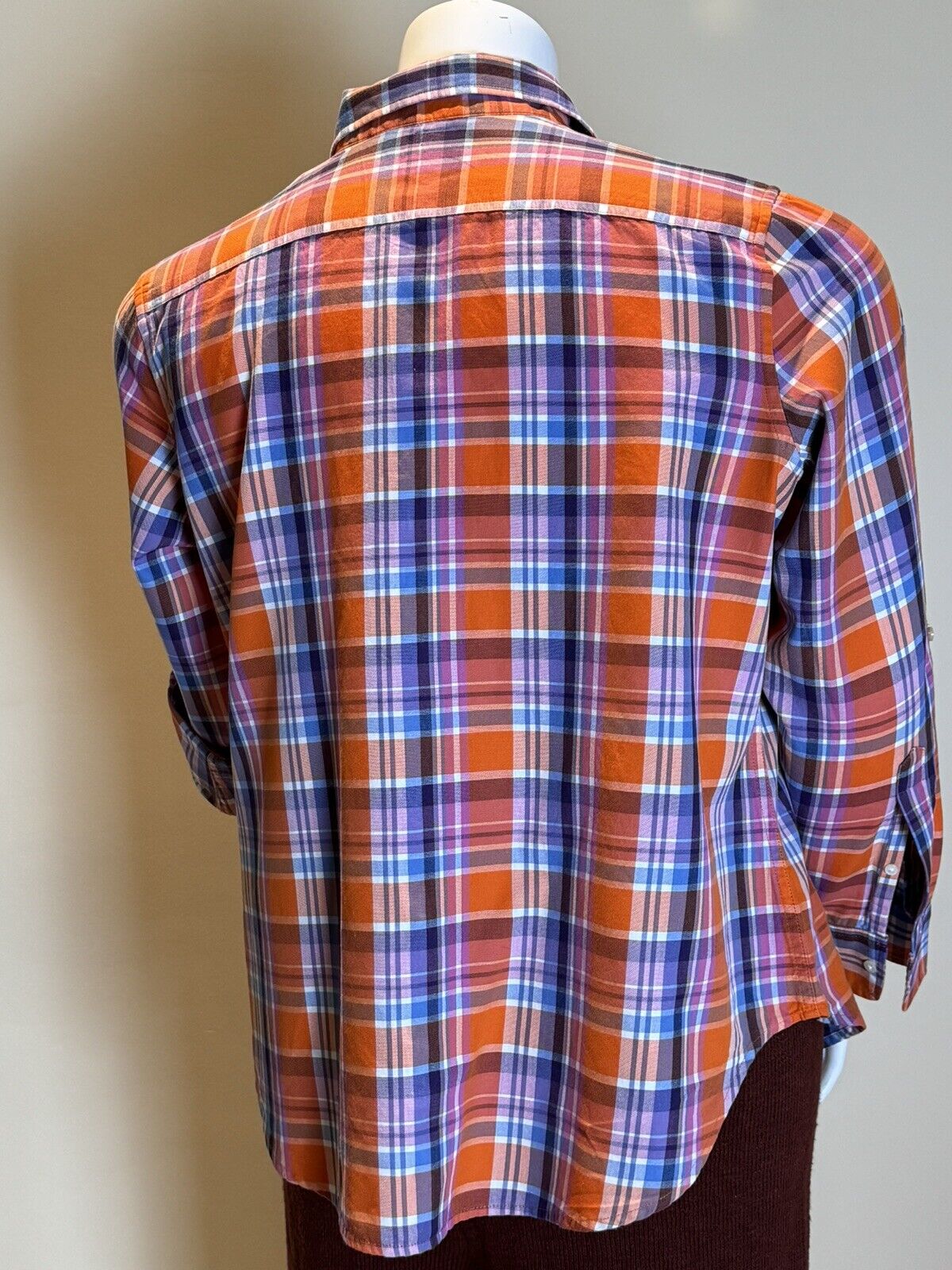 Lauren Ralph Lauren Women’s Flannel Long Sleeves Shirt Size 1X