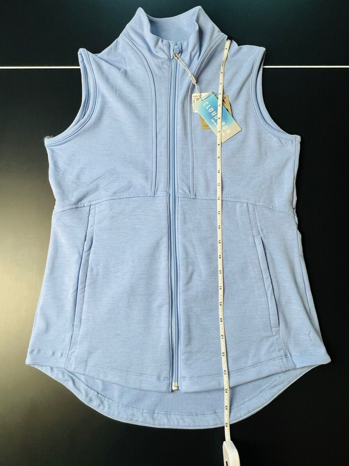 Puma Women’s KNIT VEST Sz S Blue