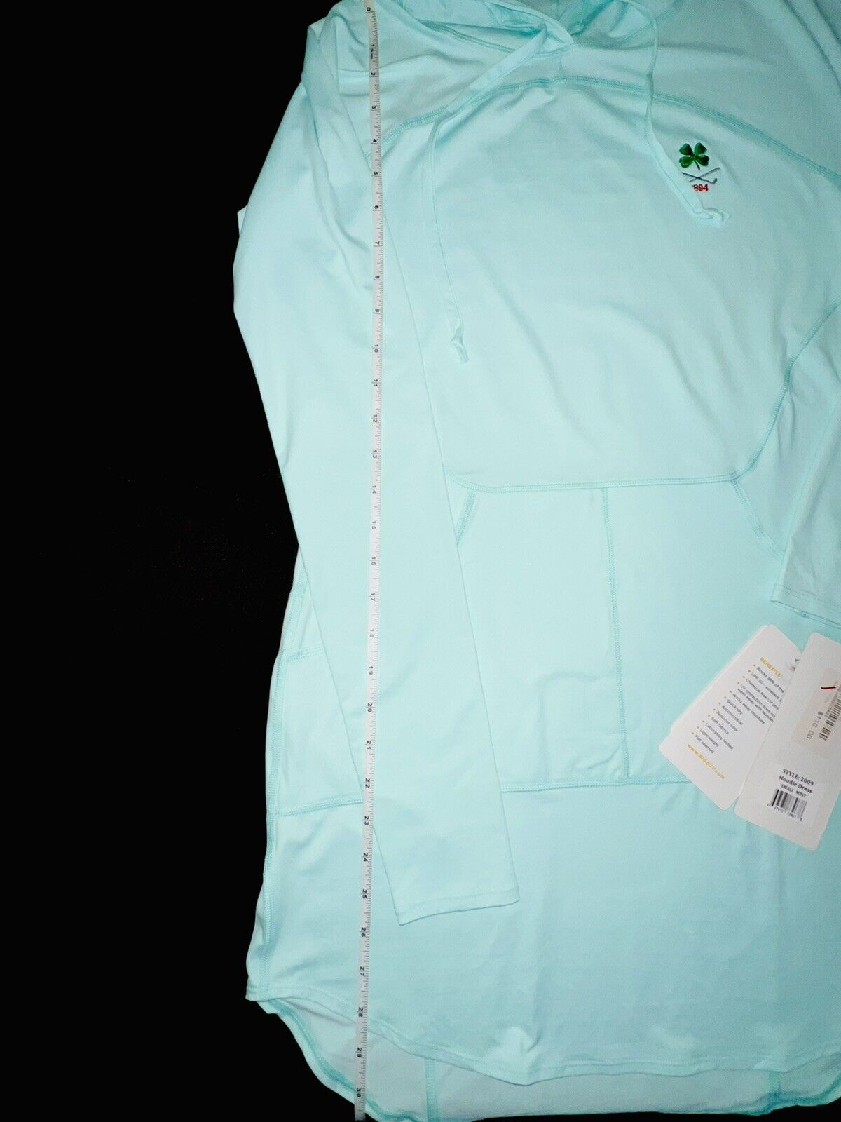 Blog-UV Women’s Tennis Golf Dress Mint Green Sz S