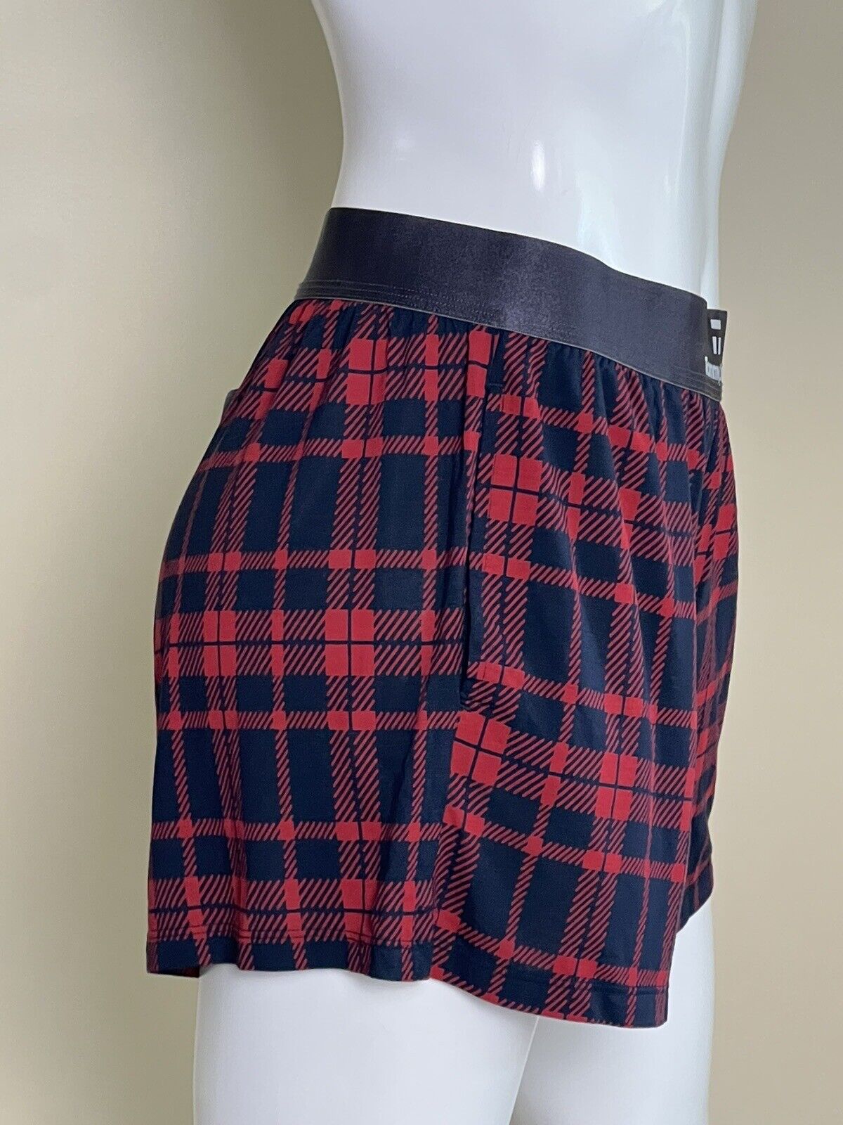 Tommy John Women’s Sleep Shorts Plaid  Pajama & Lounge Sz M (48)