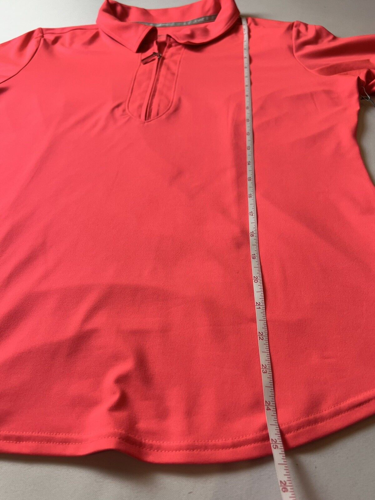 JOFIT Women's Golf Polo Shirt/Top Size L Neon Pink.    (50)