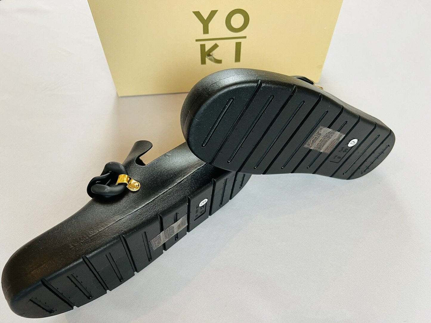 YOKI Women's Black Clogs Shoes Sz US 6