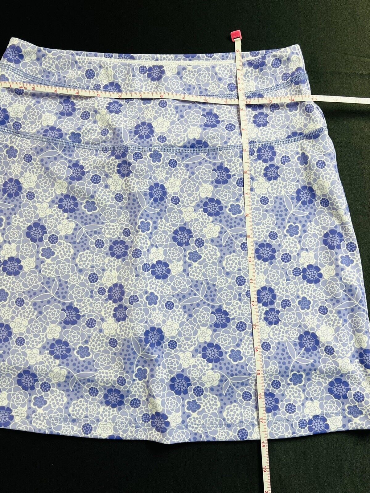 FUSION GOLF Women's Tennis Golf Skort Sz S Purple Floral Skirt Lavender