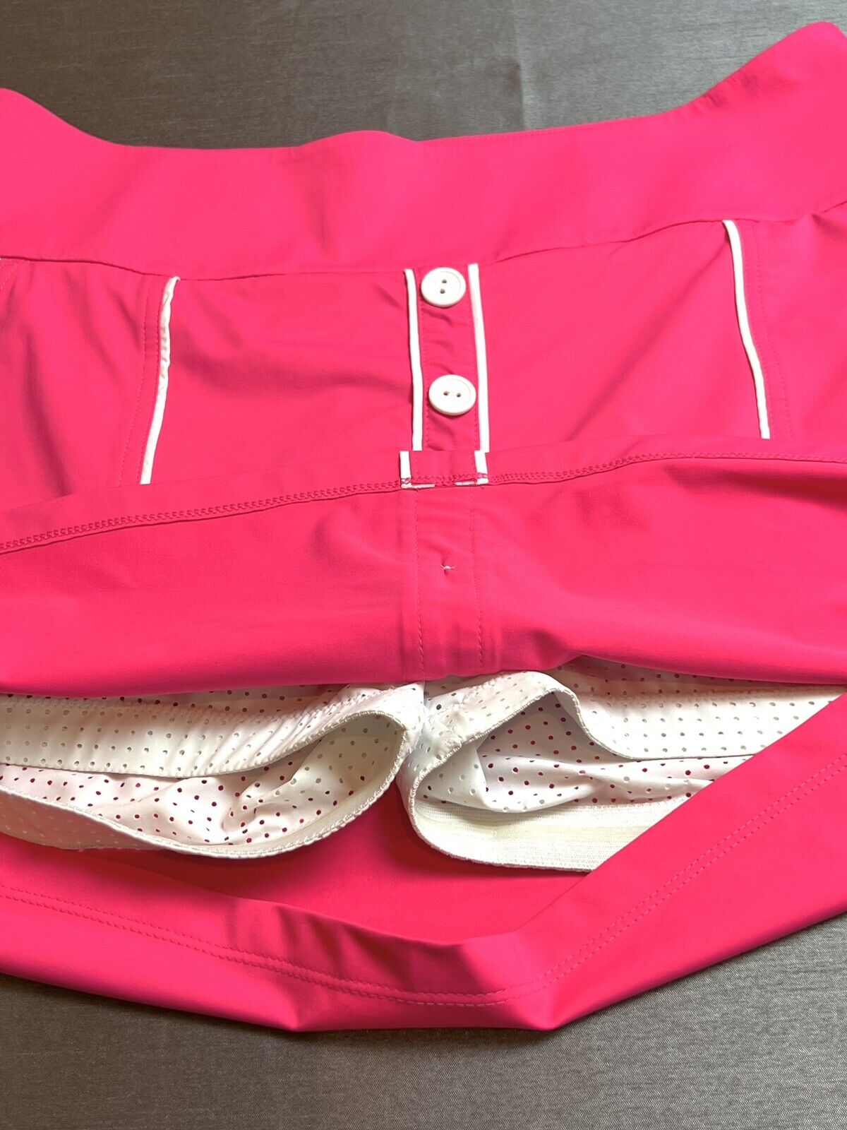 KINONA WOMEN'S PINK GOLF SKORT with POCKETS Sz L