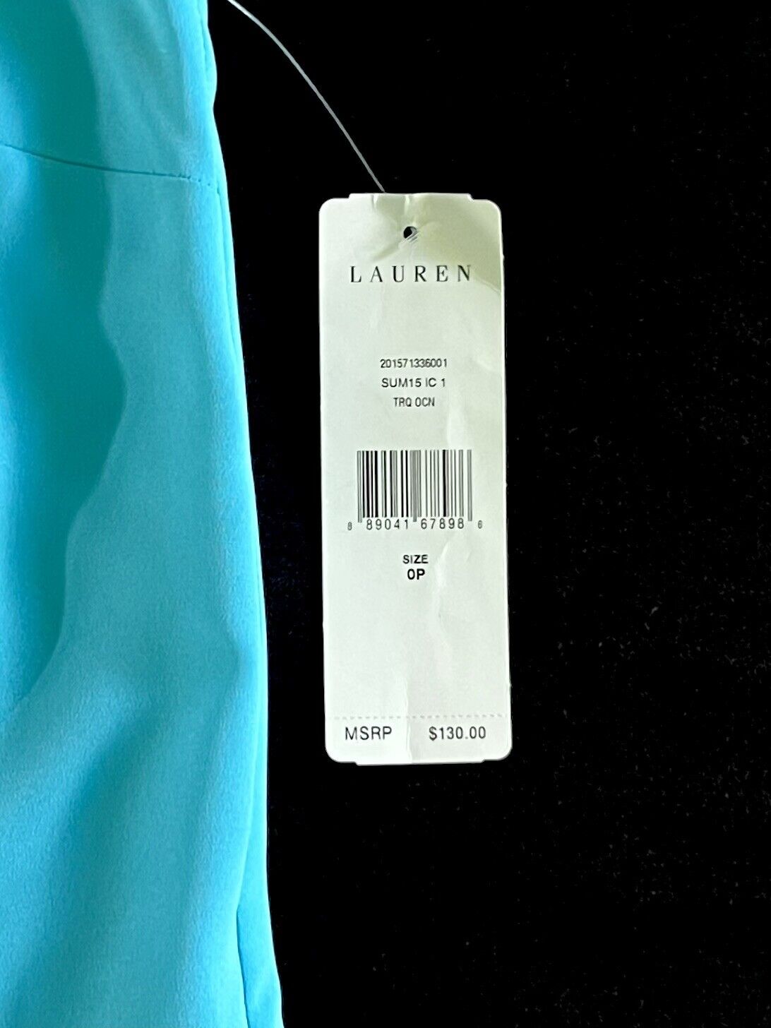 Lauren Ralph Lauren Shirt Women’s Sz 0P Petite Blue W/ Pockets $130 MSRP