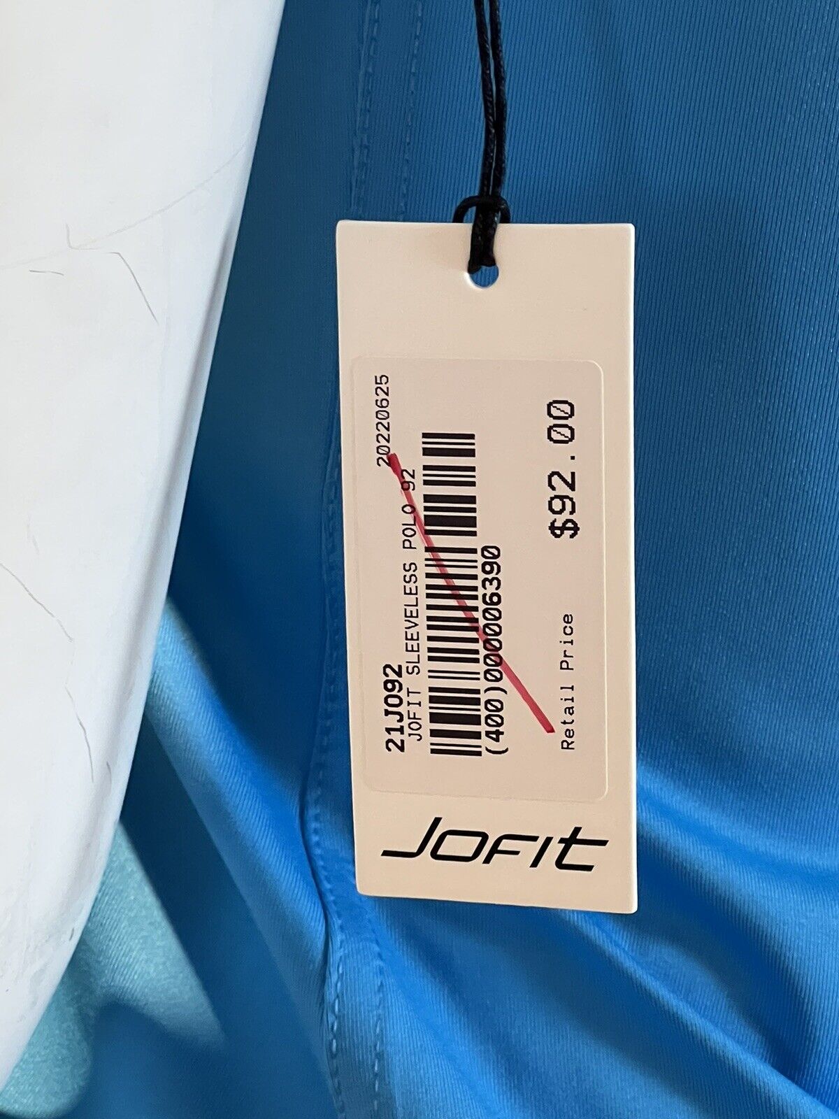 JOFIT Women's Golf Polo Shirt/Top Size XL Blue