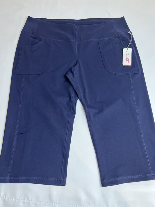 JoFit Women’s Navy Active Legging Stretch Pants Sz 2XL