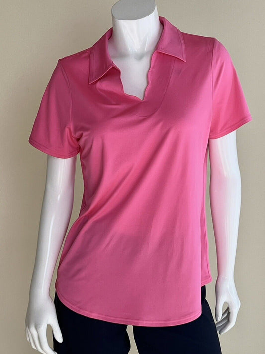 JOFIT Women's Golf Polo Shirt/Top Size L Pink (48)