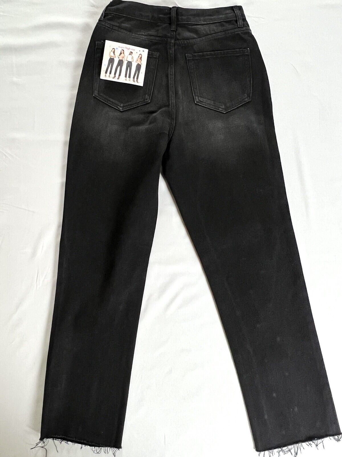 Simple Society Women’s Sz 3 Black Jeans Pant w/rhinestones