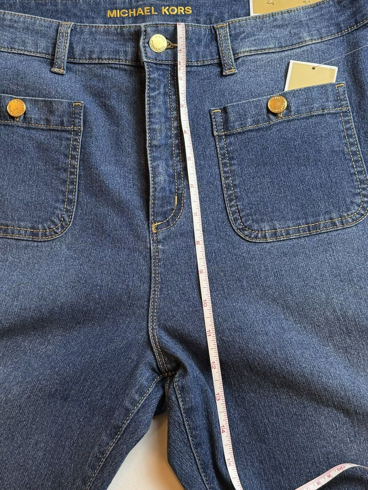 Michael Kors Women's Bottom Blue Denim Jeans Size 14.     (60)