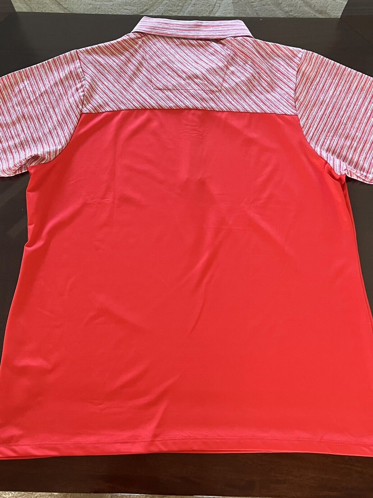 Antigua Women’s Golf Polo Red Shirt Sz L