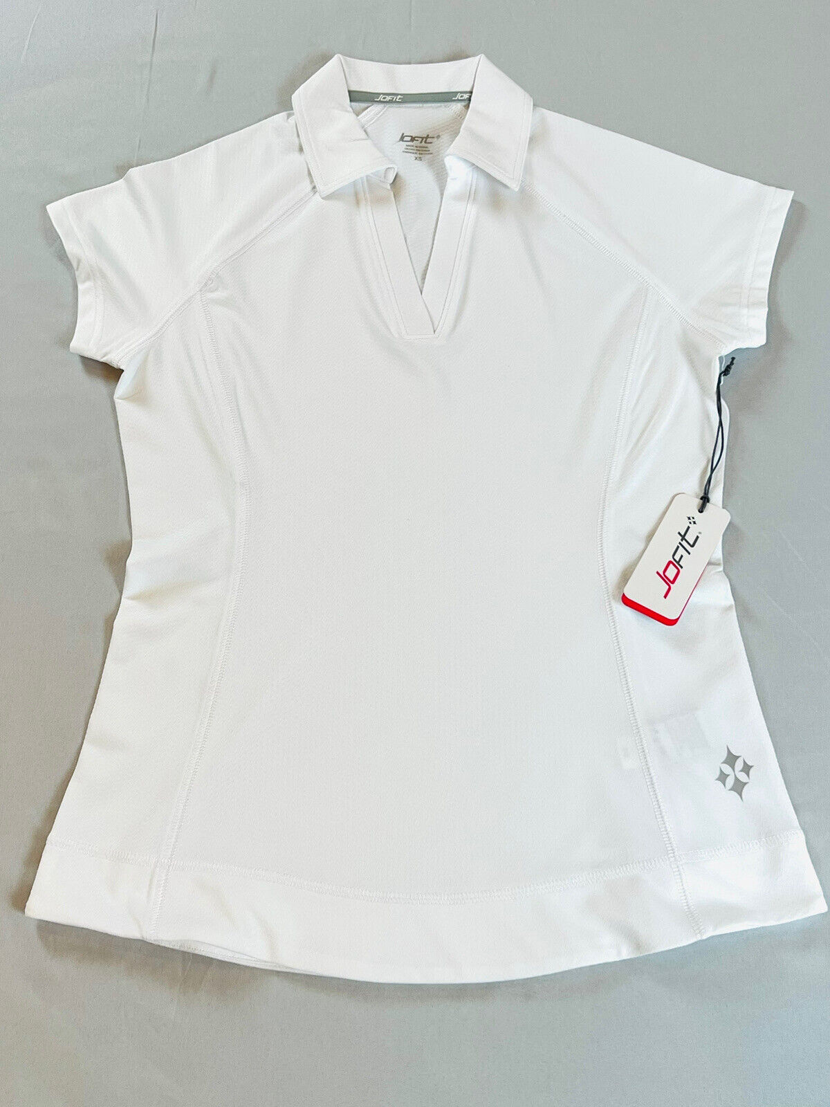 JOFIT WOMEN'S White GOLF SHIRT SZ XS