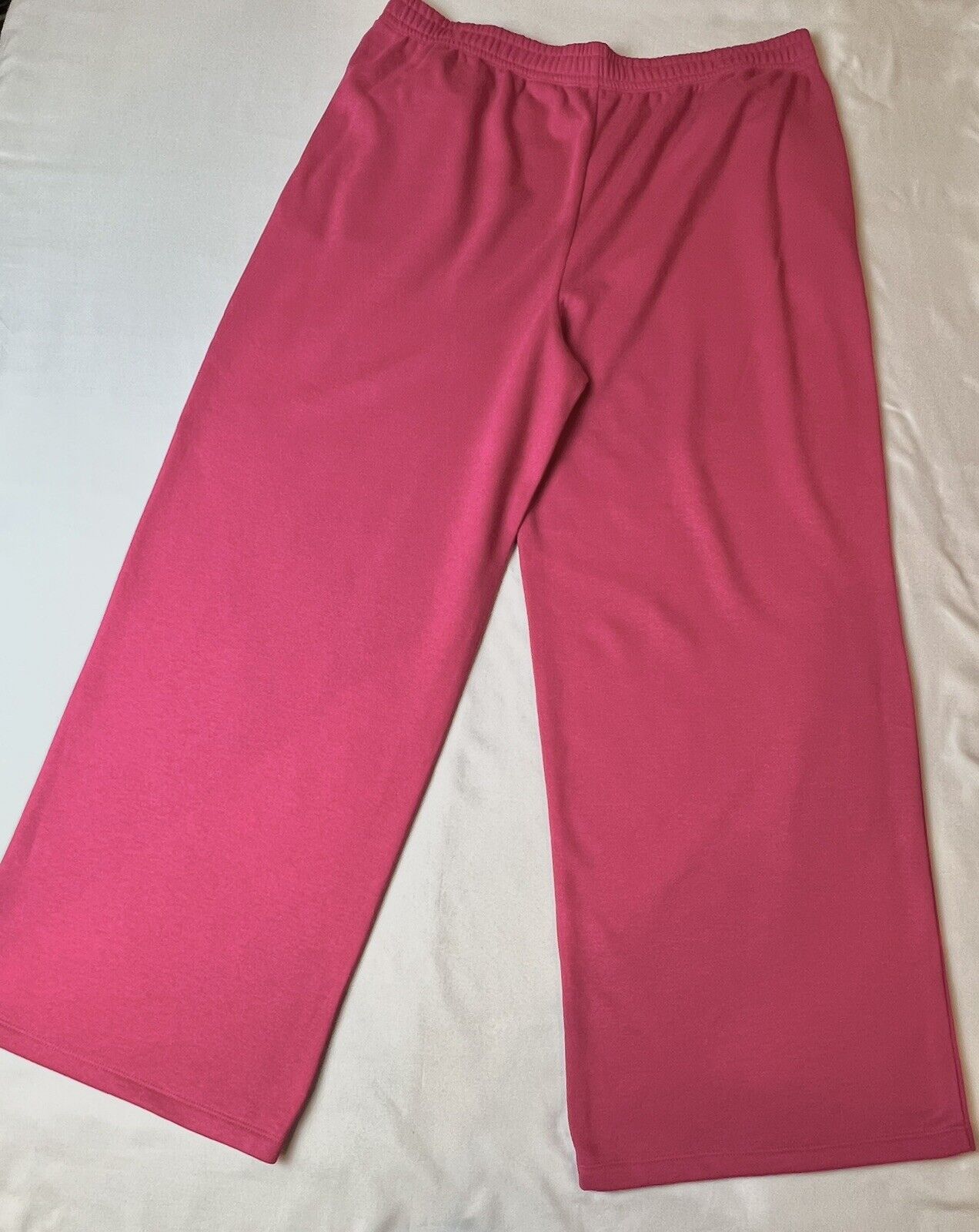 No Boundaries Women’s Wide Leg Fleece Pants Pink Fuchsia Size 3XL