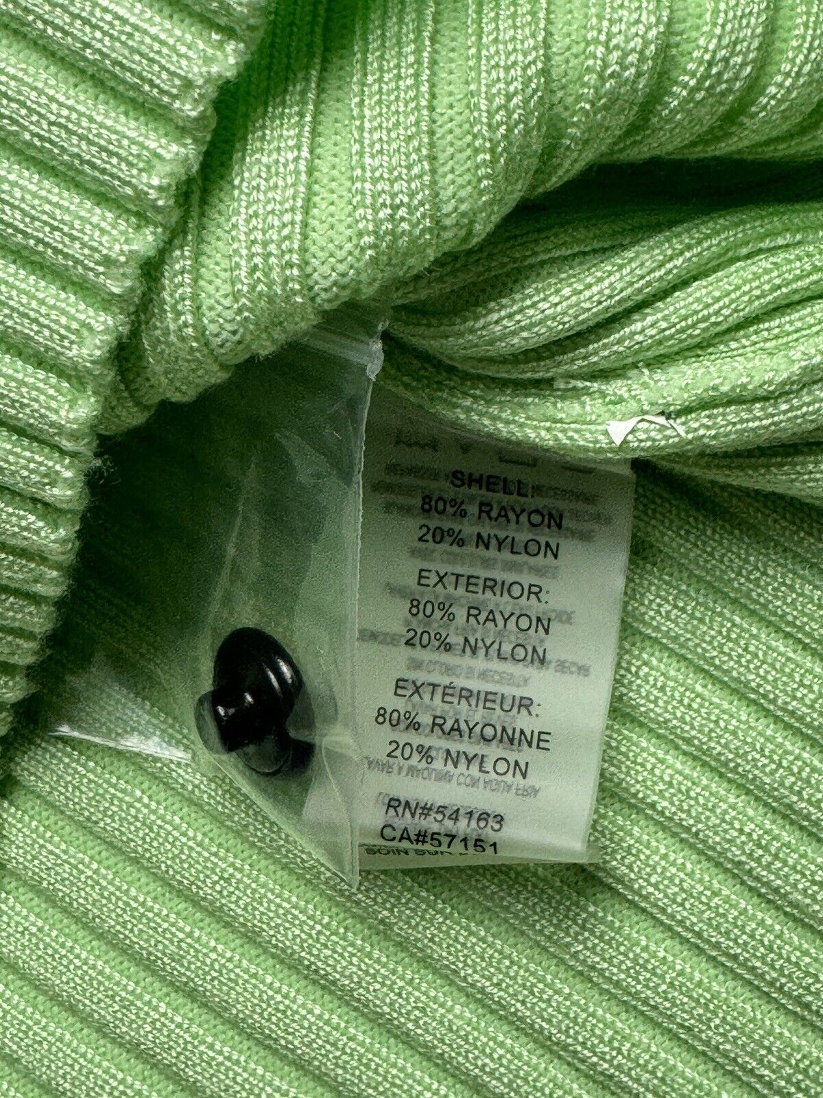 KARL LAGERFELD Women’s Knit Sweater Sz XL Green   (62)