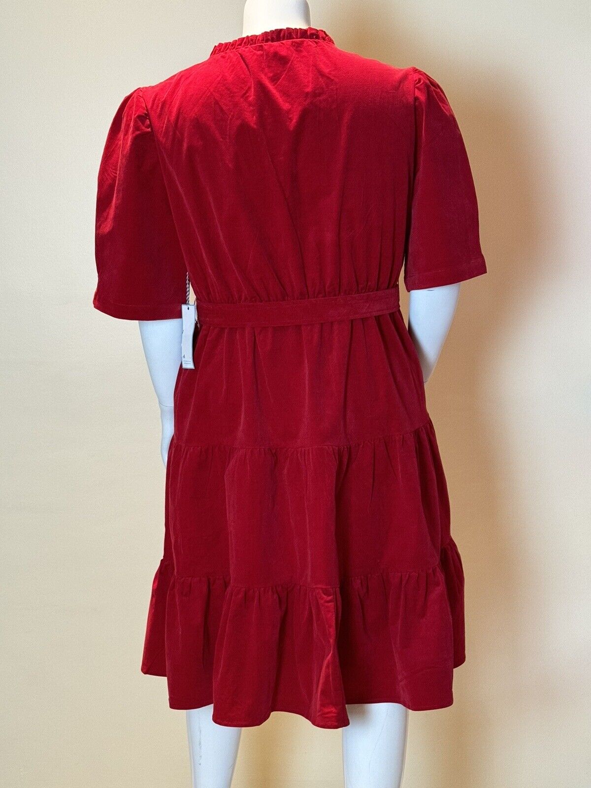 Draper James Rsvp Red Winter Dress Sz 2XL     (66)