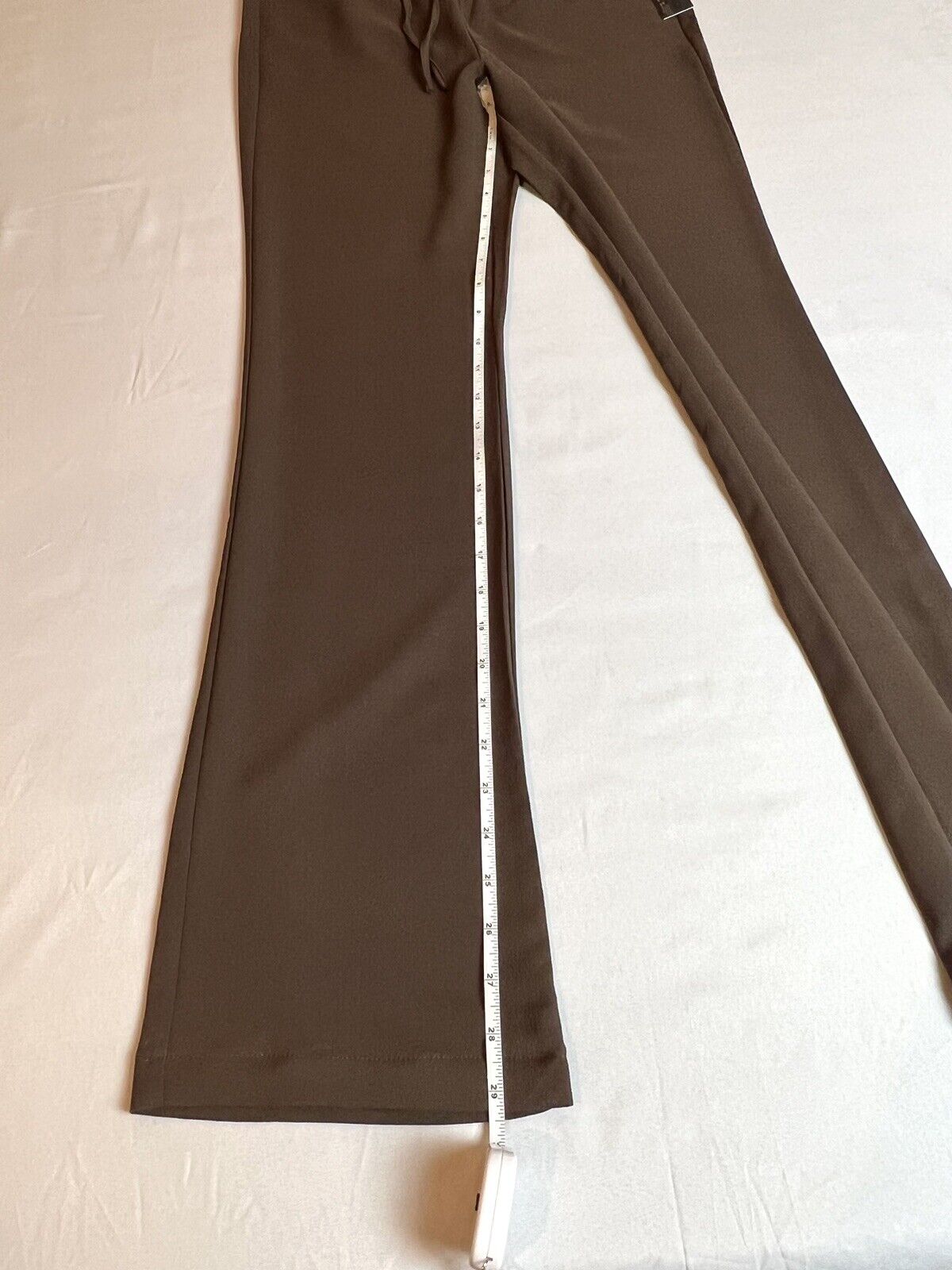 CHOCOLATE Women's Dress Pants Brown Sz M