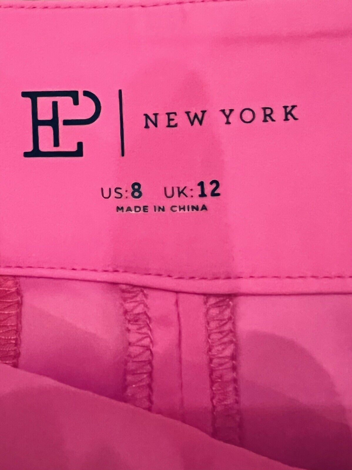 E.P New York Women’s Golf Shorts Pink Sz 8