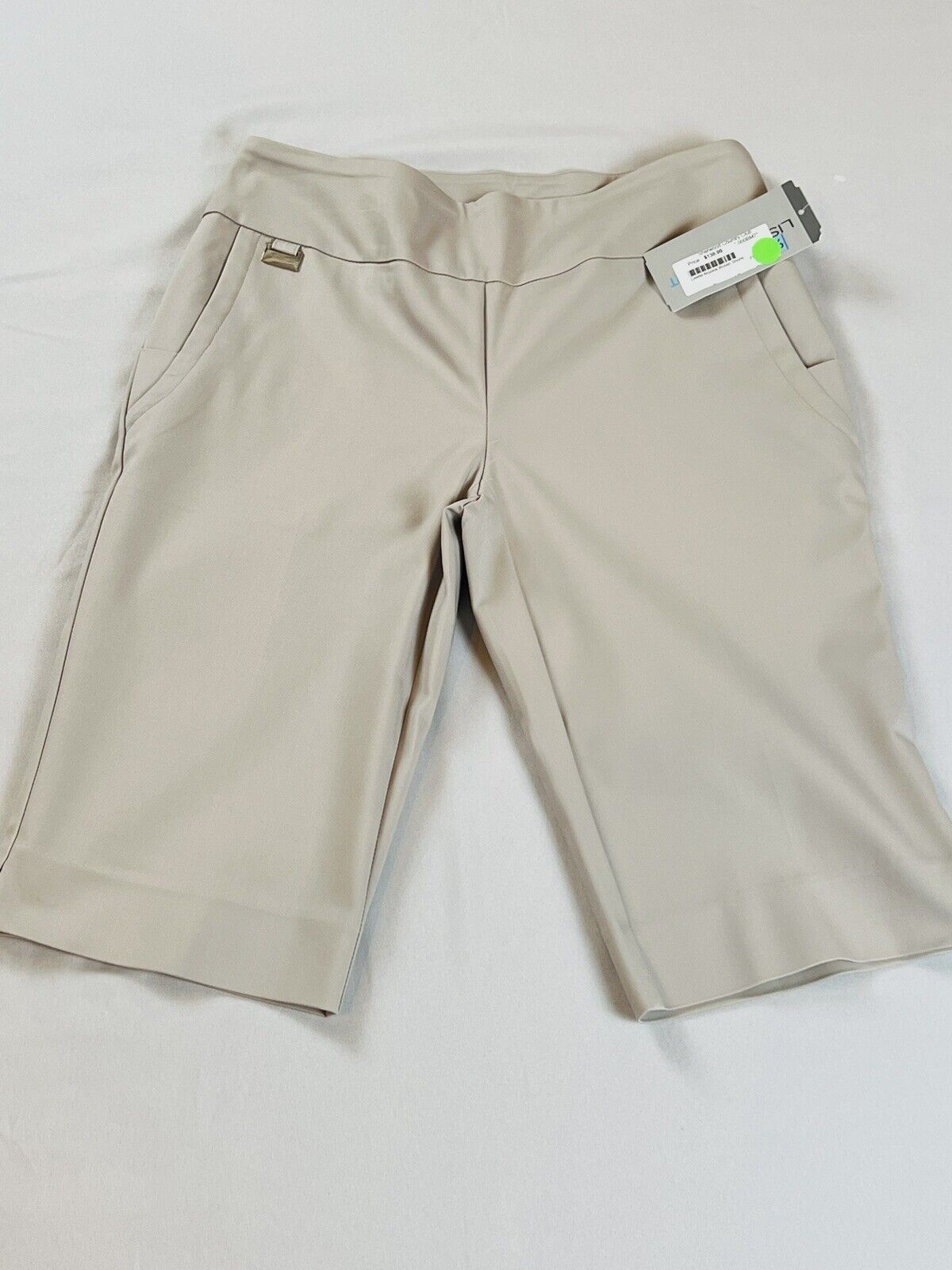 LISETTE L Sport Montreal WOMEN'S Golf Beige SHORTS Sz 2