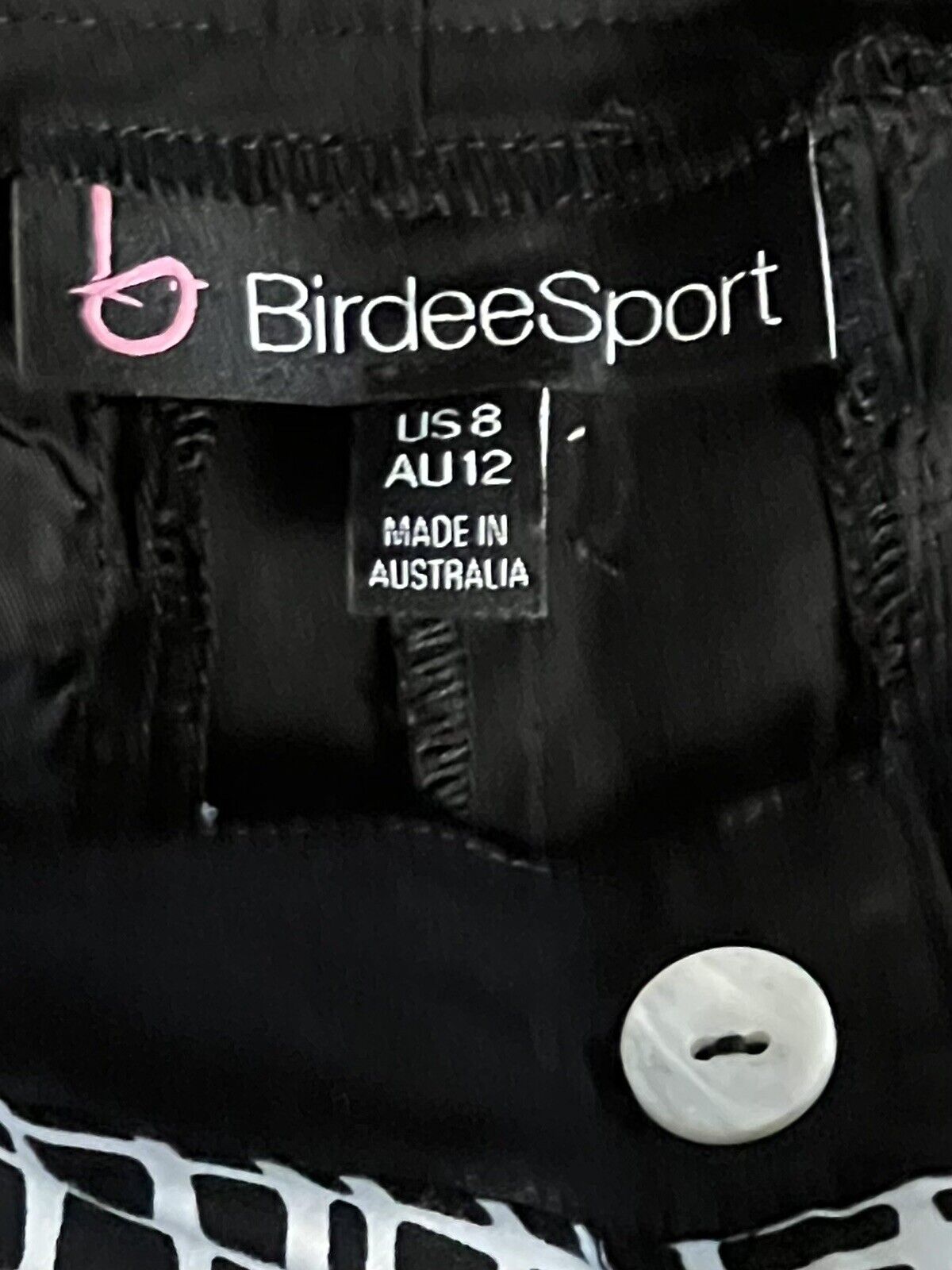 Birdeesport Women’s Golf Shorts Size 8 Black