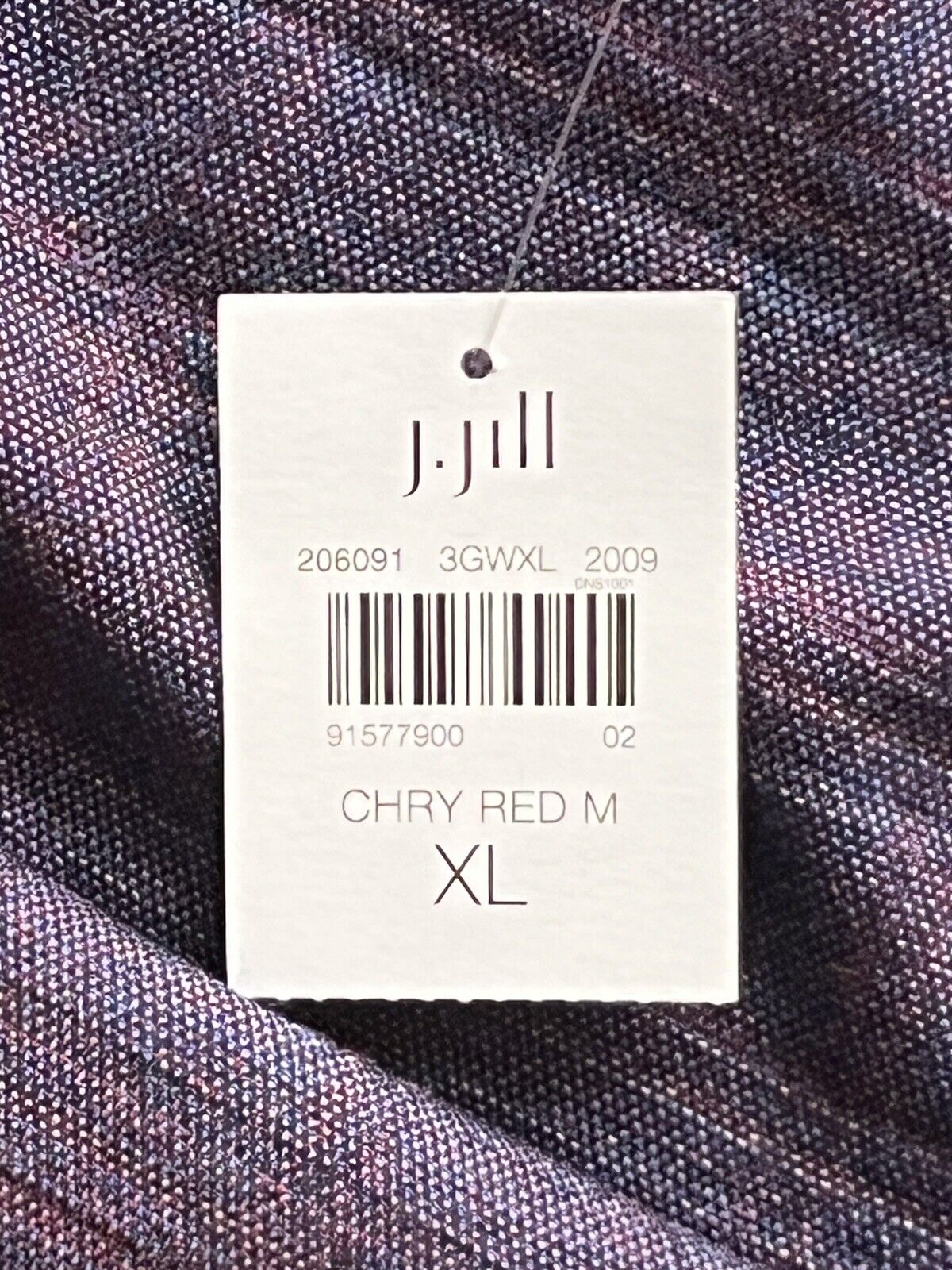 J. Jill Women’s Red Plaid Skirt Size XL