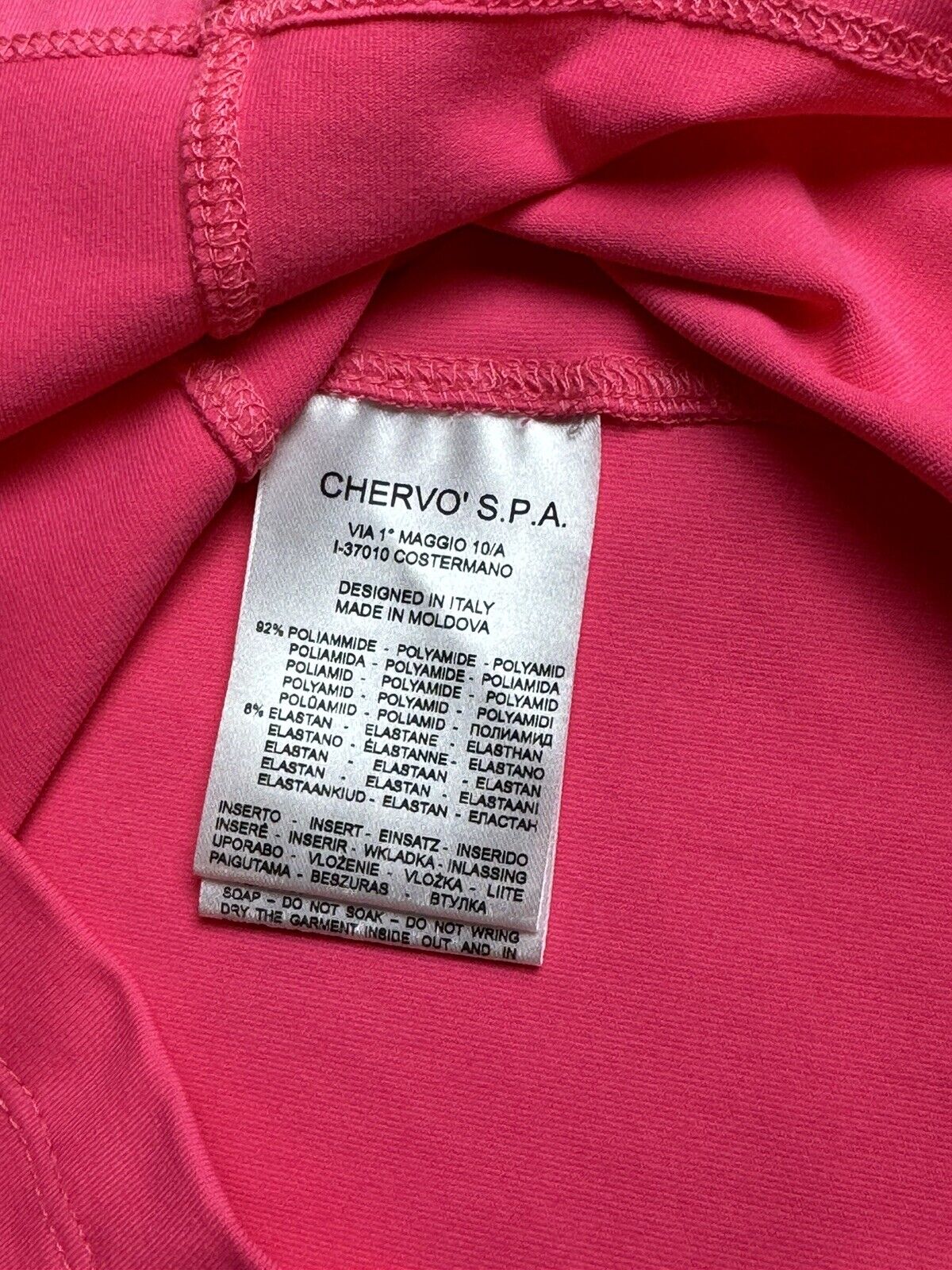 CHERVO Women’s Polo Golf Shirt Tennis Top SZ M/8   (61)